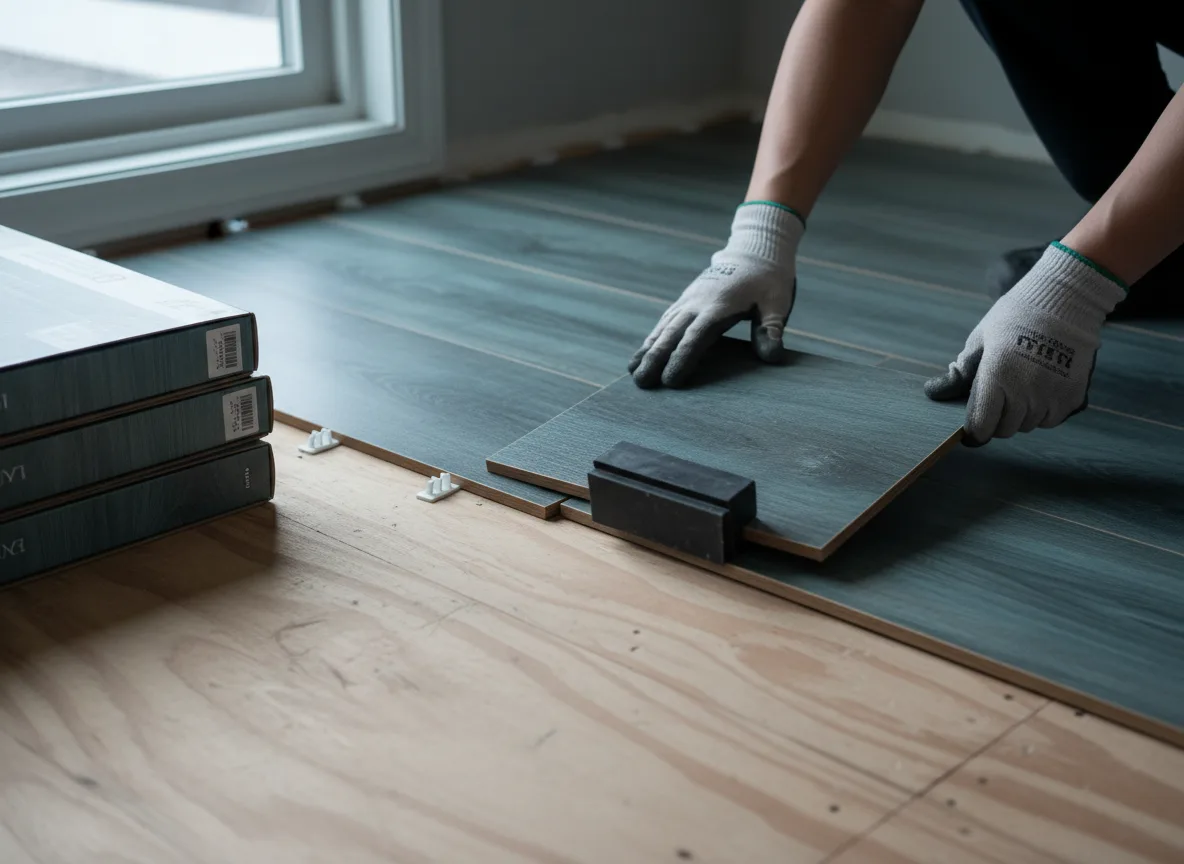 Luxury Vinyl Plank Installation company in Ogilvie, MN
